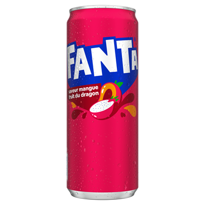 Fanta Mangue Fruit du Dragon 33cl