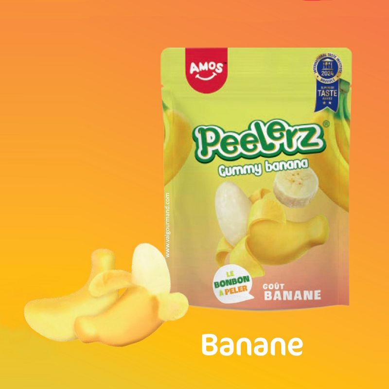 Sachets Peelerz Banane Amos 120g