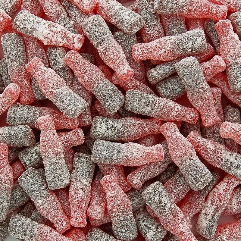 Bouteilles cherry cola - Lutti