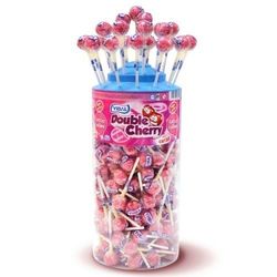 Sucette double cherry Lot de 5 - Vidal