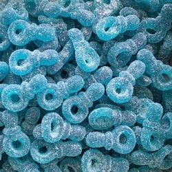 Tétines bleues sucrées à la framboise - Dulceplus