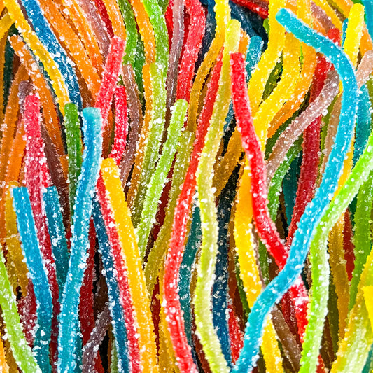 Spaghettis sucrés multicolores Lot de 10 - Dulceplus