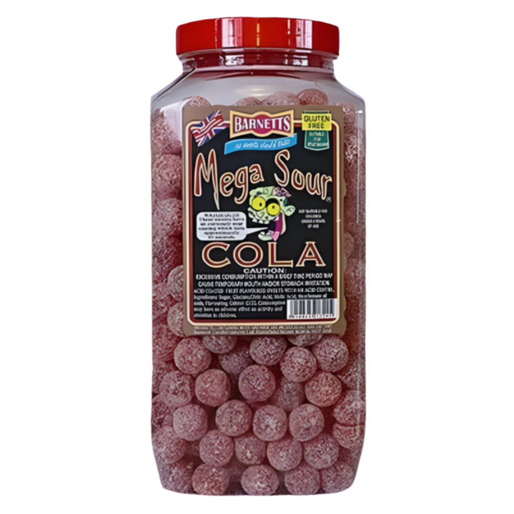 Barnetts Mega Sour Cola (bonbon les plus acidulés du monde 🥵)