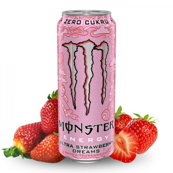 Monster Ultra Strawberry Dreams 50cl sans sucres