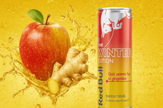 Red Bull Pomme Fuji Gingembre - Winter Edition Limitée 2025